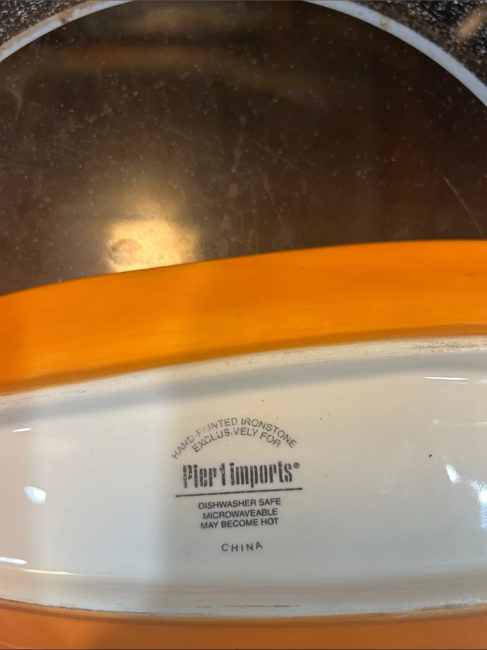 Pier 1 Imports Vintage  Carrot Serving Platter